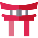 japan,building,architectonic,landmark,monuments,monument,asia,torii gate,torii